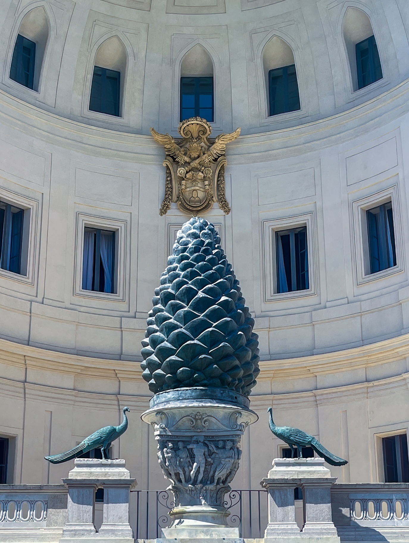 Pinecone Courtyard at the Vatican Museums