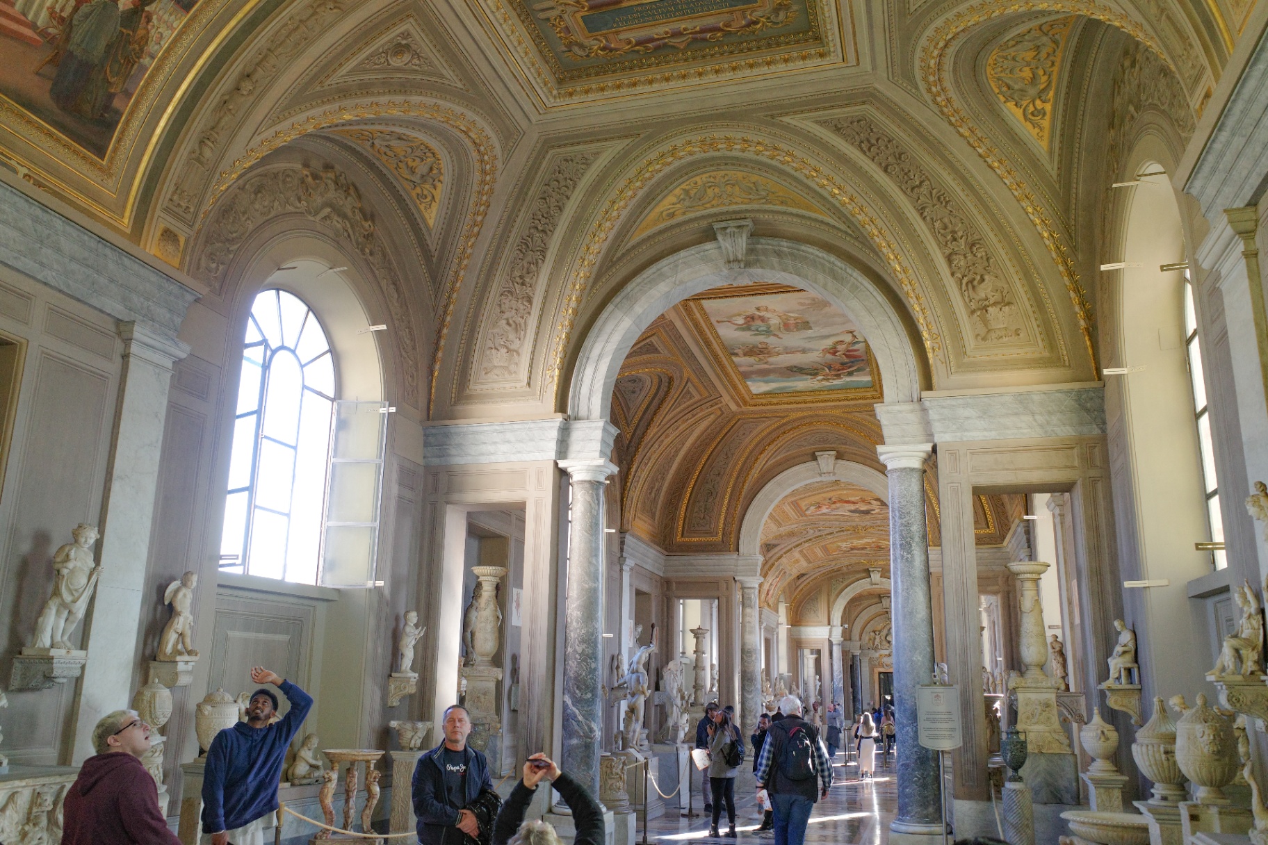 Galleria dei Candelabri corridor in the Vatican Museums