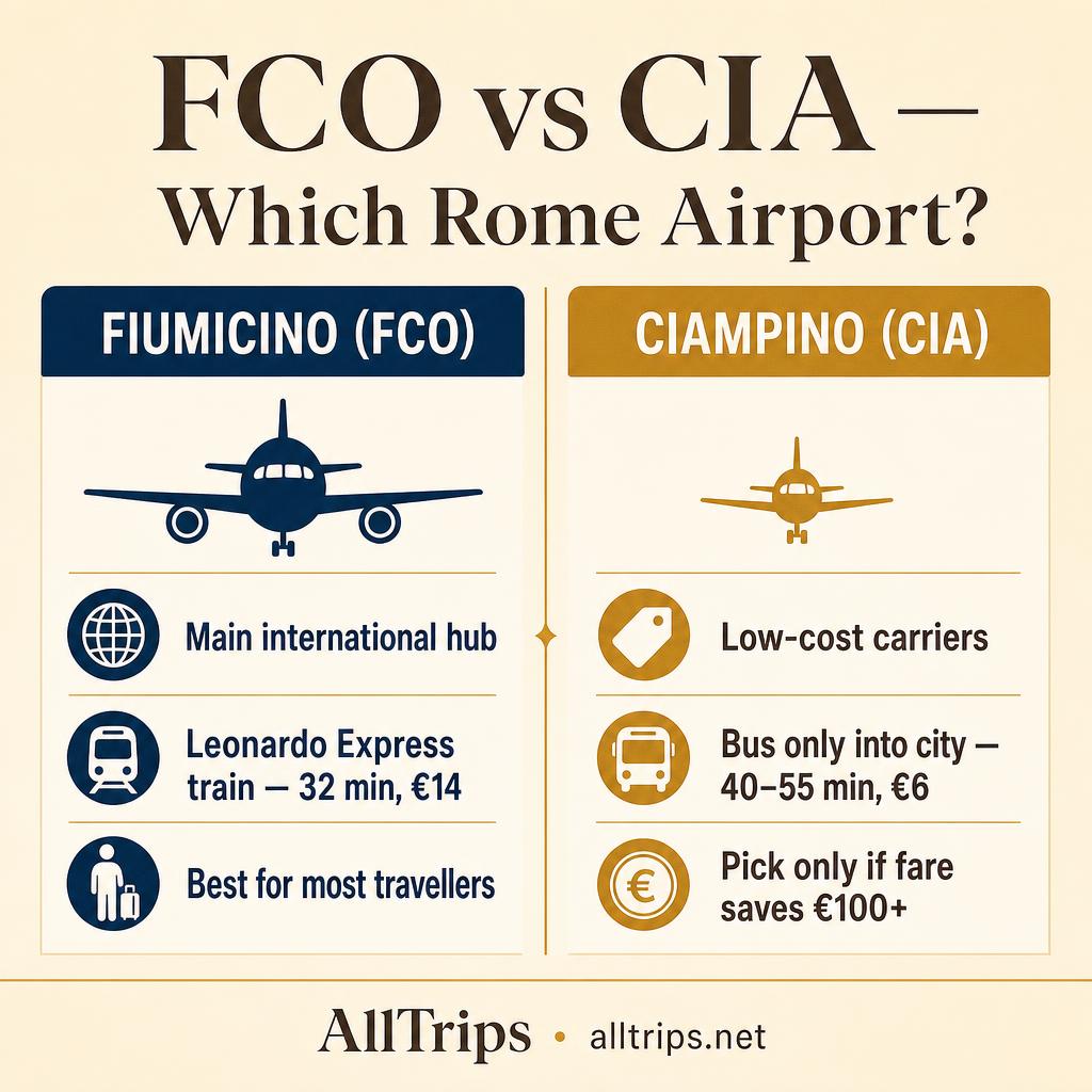 Cia Roma How to Plan a Trip to Rome (2026): Documents, Tickets & Flights | AllTrips