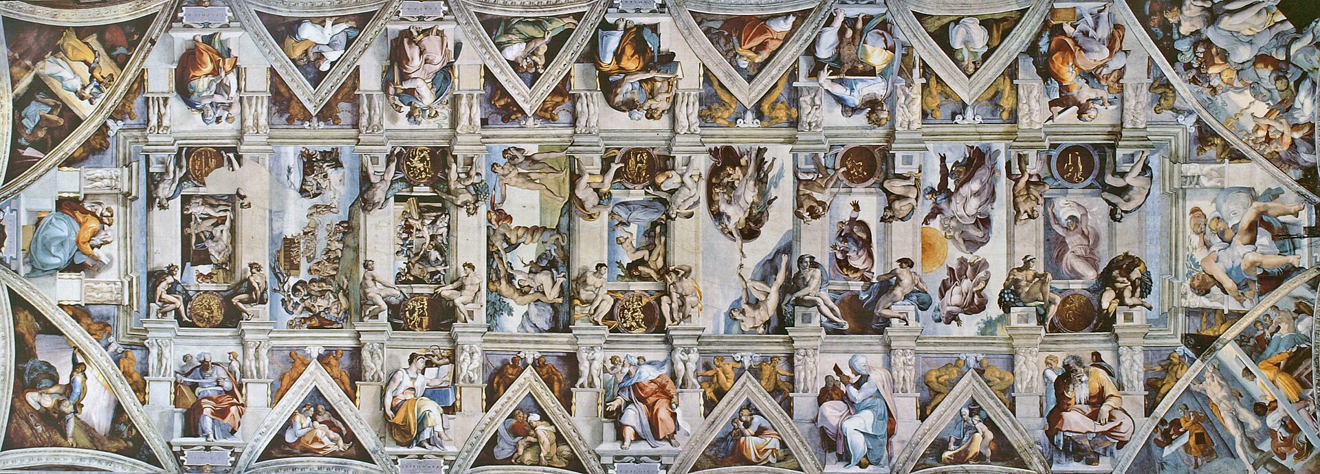 Sistine Chapel vaulted ceiling