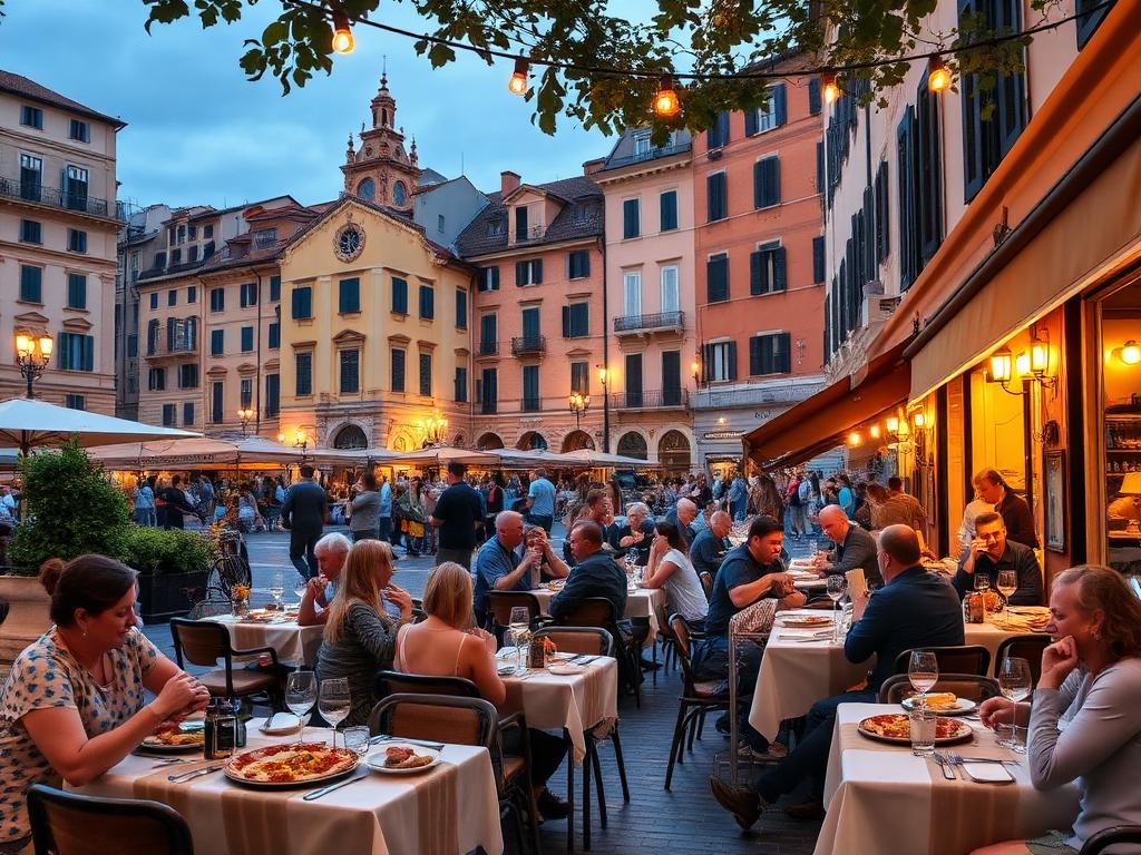 Dinner (Campo de' Fiori area)