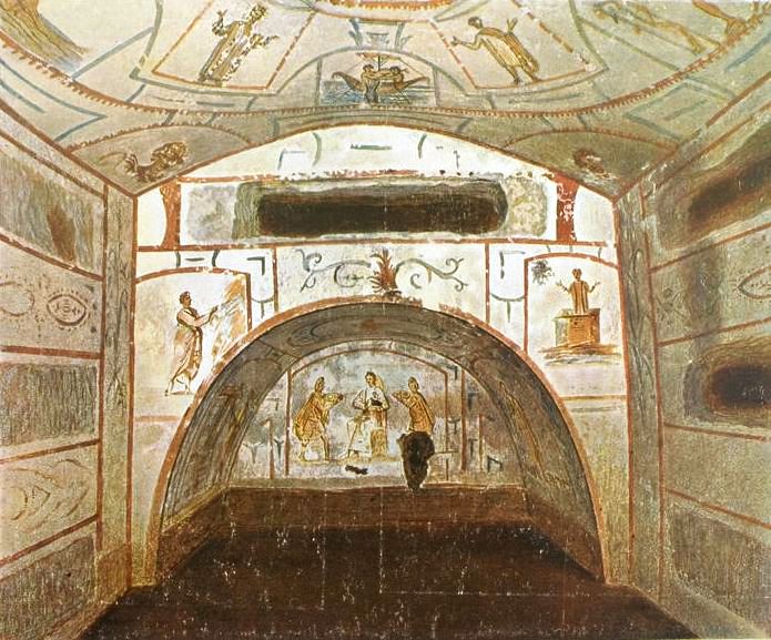The Catacombs of Saints Marcellinus and Peter in Rome 2026 — Rome's most spectacular early Christian frescoes on Via Labicana, beneath the imperial Mausoleum of Helena (Tor Pignattara)