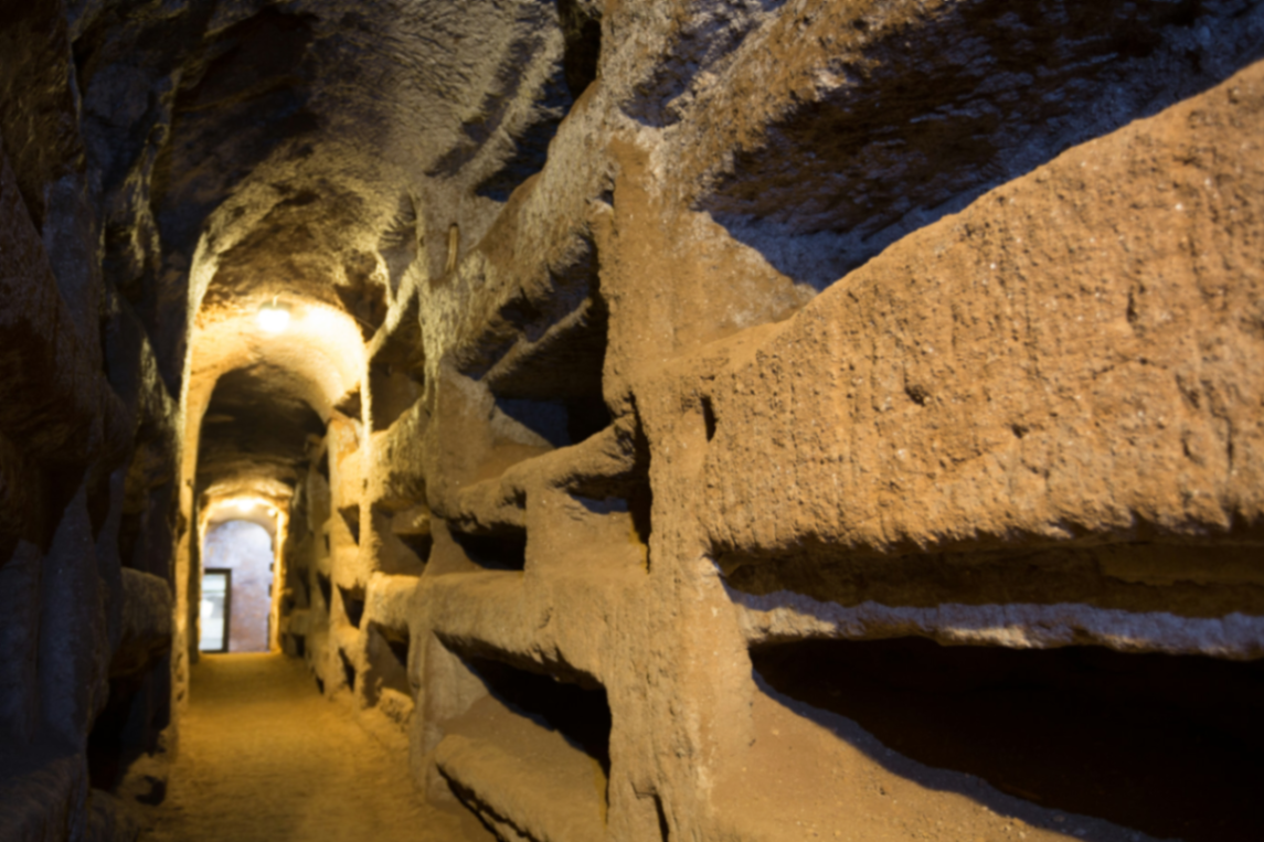 Catacombs of San Callisto in Rome