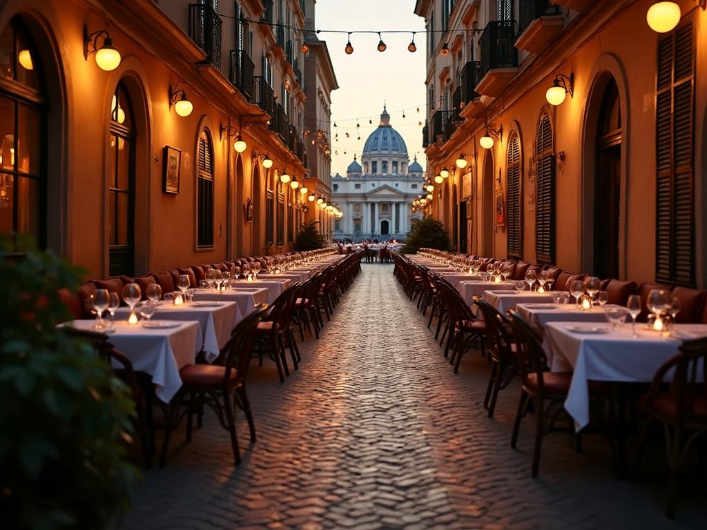 Dinner in Prati District