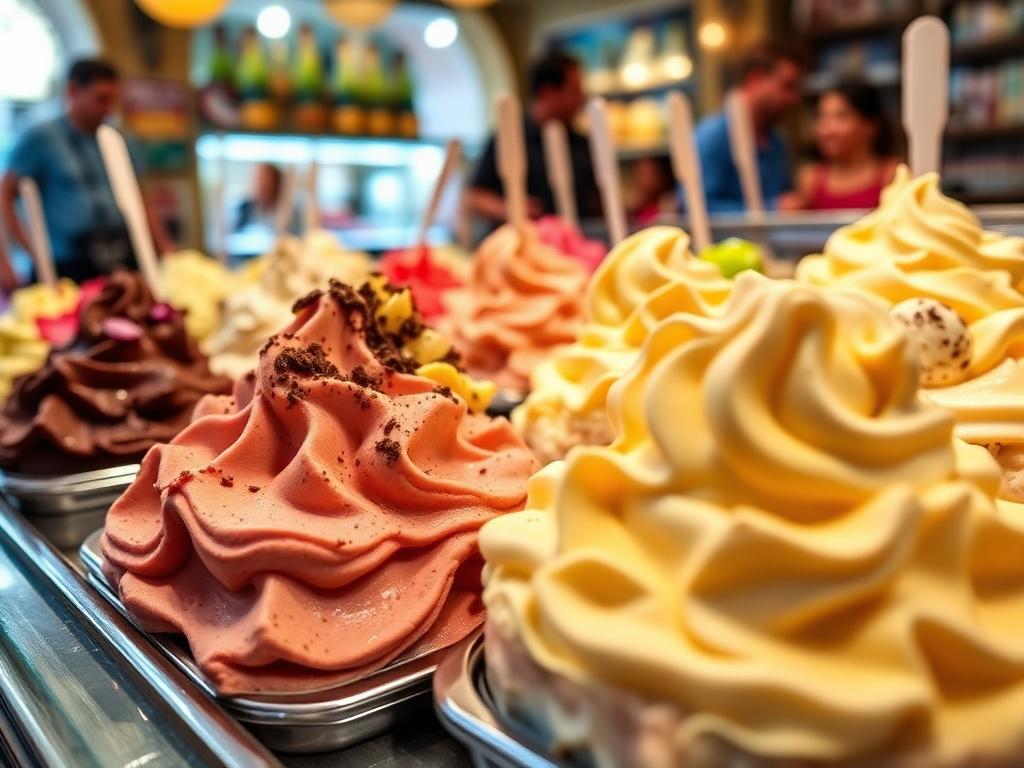 Gelato at Fatamorgana