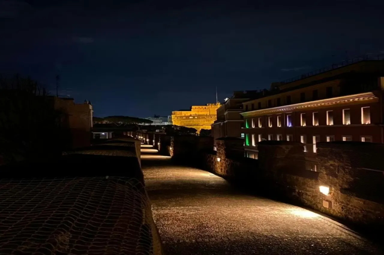 The Passetto di Borgo, the elevated fortified corridor linking the Vatican and Castel Sant'Angelo