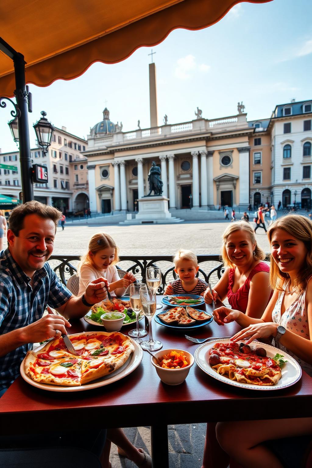 Lunch near Piazza Venezia