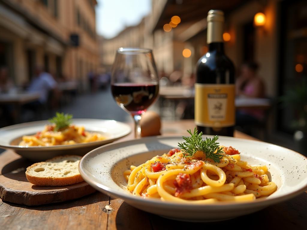 Lunch near Piazza Venezia