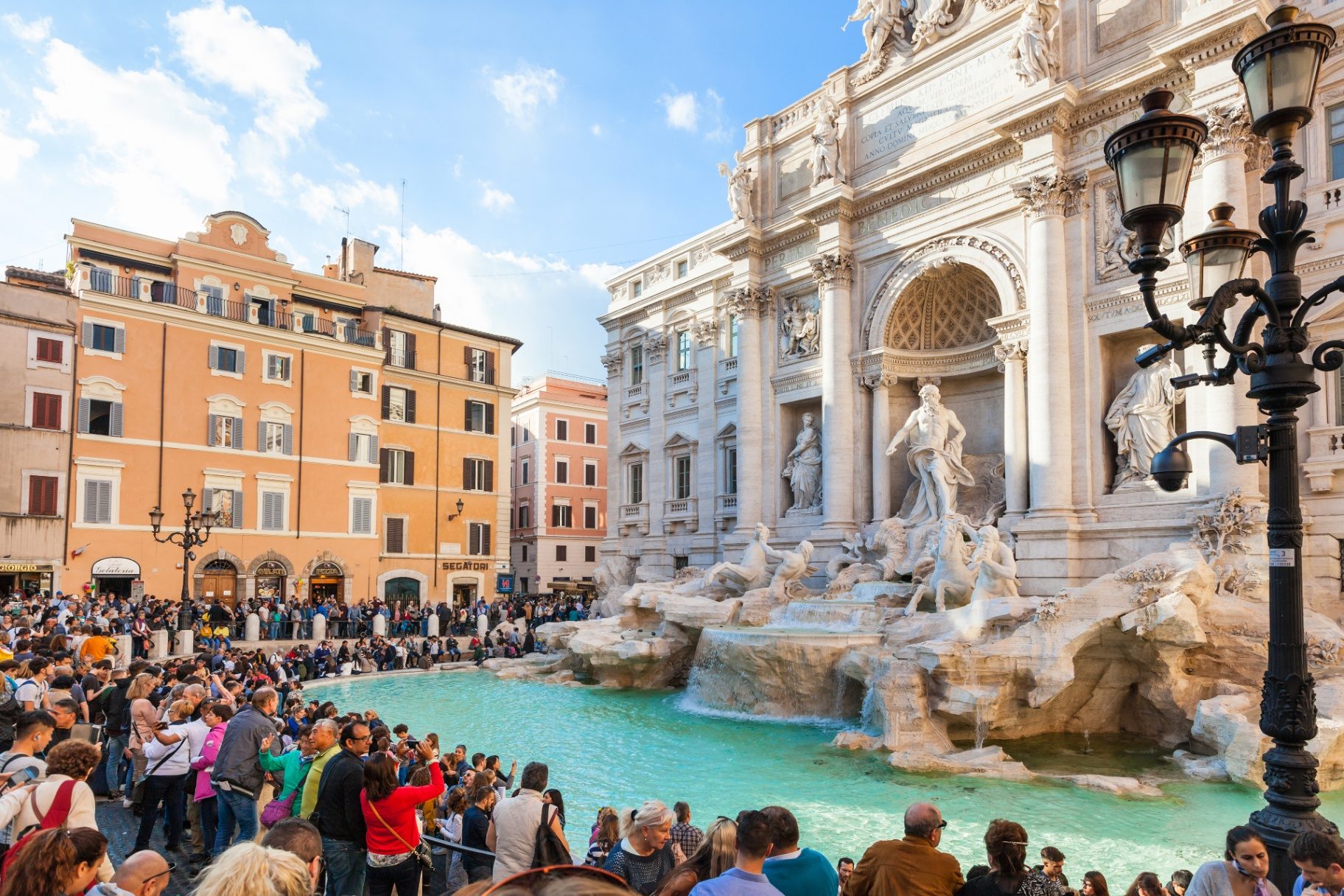 Colosseum to Trevi Fountain Walking Route