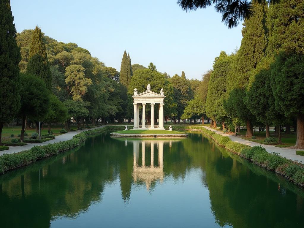 Villa Borghese Map